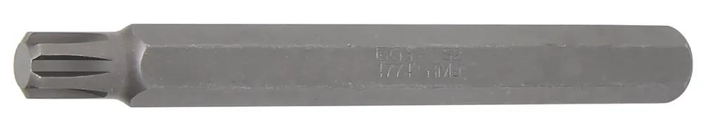 Sofort Bestellen Bit Keil-Profil (für RIBE) M9, Länge 100 mm, Außensechskant 10 mm