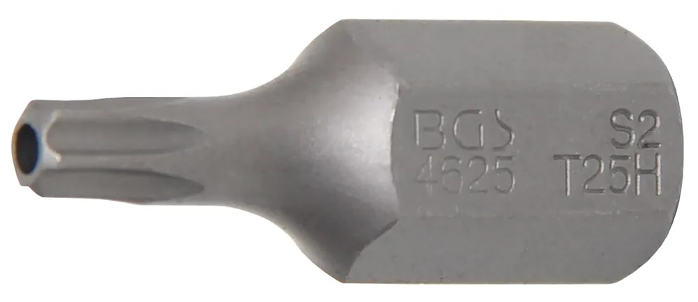 Super-Preis BGS Bit T25 mit Bohrung 30 mm Außensechskant 10 mm