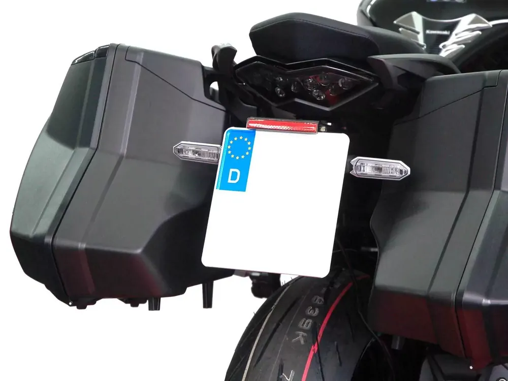 Kennzeichenhalter IQ4 passend für Kawasaki Ninja 1000 SX & 1100 SX (2020–2025) Expressversand