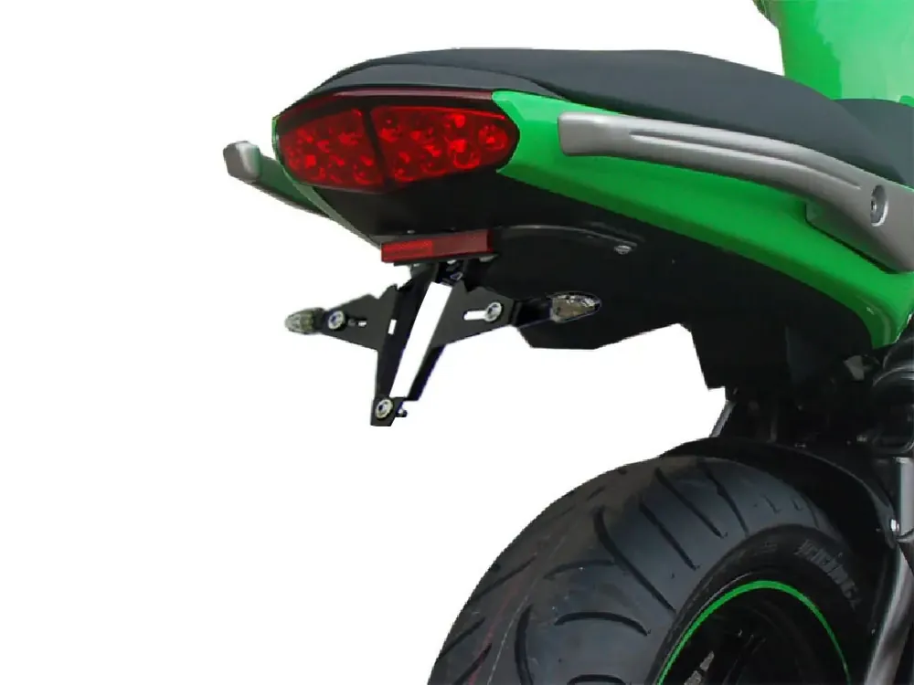 Rabatt Kennzeichenhalter IQ4 passend für Kawasaki Versys 650 (2010-2014)