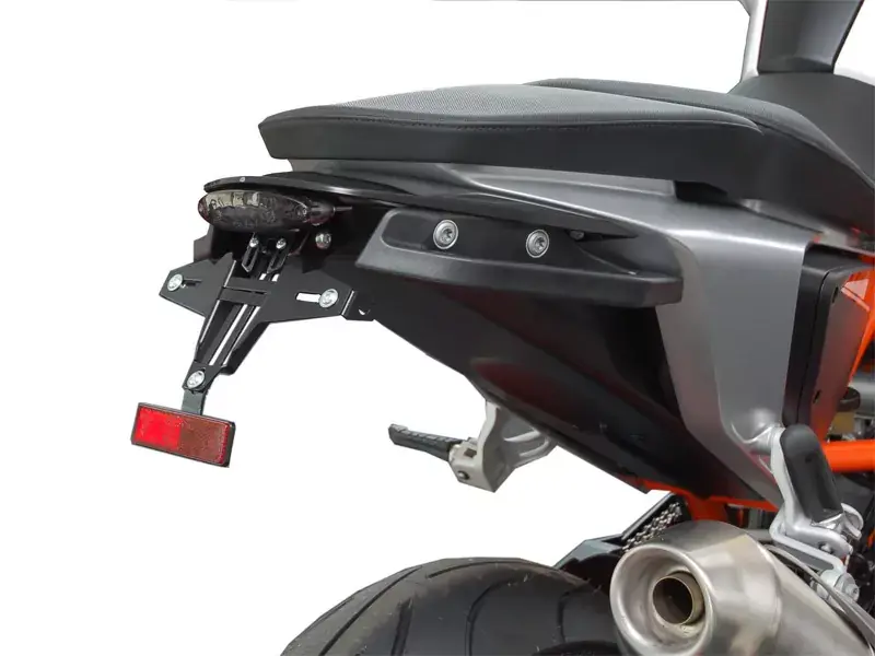 Kennzeichenhalter IQ1 passend für KTM 690 Duke (2012–2019) mit ovalem Rücklicht Preiswert