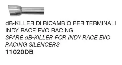 ARROW Racing DB-Killer passend für Indy Race EVO Ausverkauf