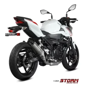 Bestseller STORM by MIVV GP-C Edelstahl Endschalldämpfer passend für Kawasaki Ninja 400 18-23