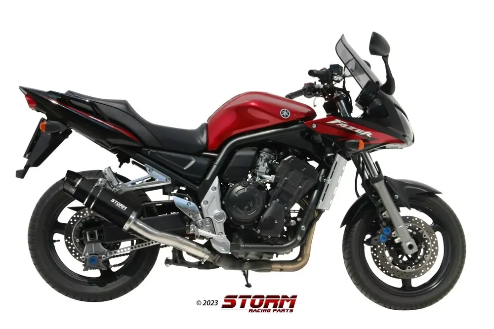 STORM by MIVV GP-C Endschalldämpfer Edelstahl Schwarz passend für YAMAHA FZS 1000 FAZER 01-05 Online Kaufen