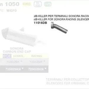 Arrow DB-Killer passend für SONORA Racing Schalldämpfer Günstig