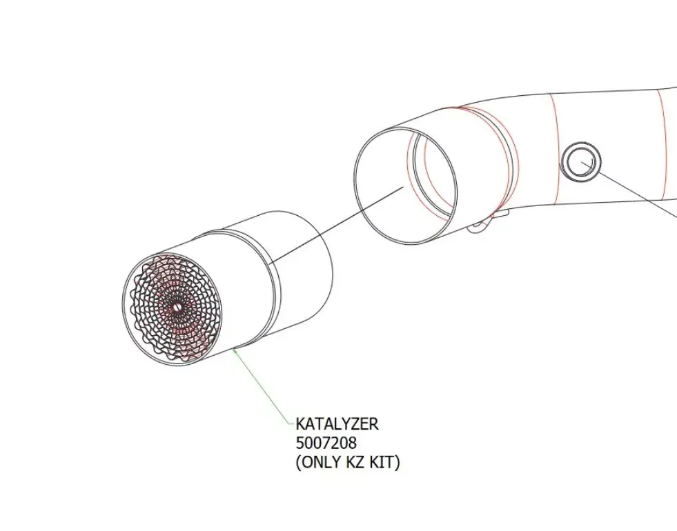 ARROW Katalysator 5007208 passend für 72175PZ-71758KZ Günstig