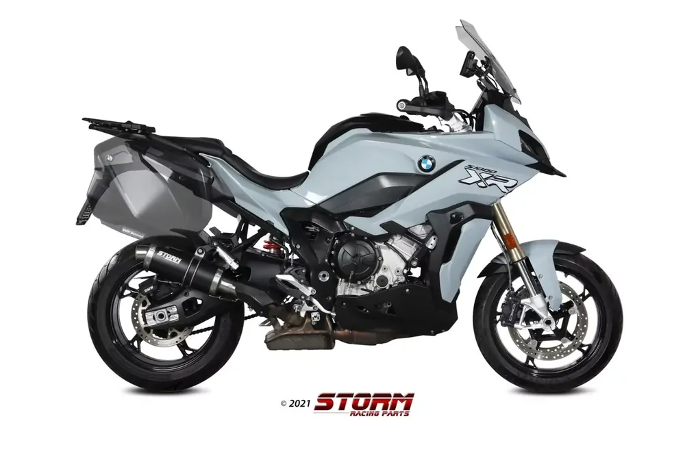 Beliebt Storm OVAL Edelstahl Schwarz passend für BMW S 1000 XR 20-25