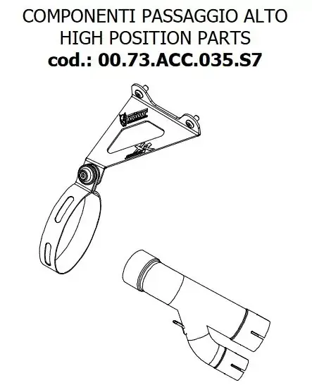 Neuheit MIVV Adapterkit Höherlegung passend für BMW S 1000 XR 16
