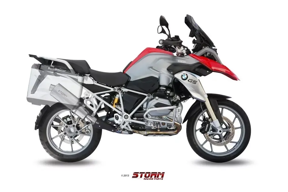 Storm by MIVV Oval Endschalldämpfer passend für BMW R 1200 GS 13-16 Jetzt Kaufen