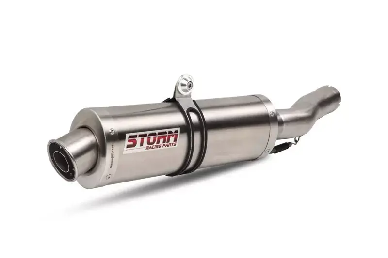 Jetzt Kaufen Storm by MIVV OVAL Endschalldämpfer passend für Suzuki GSF 1200 Bandit 96-00