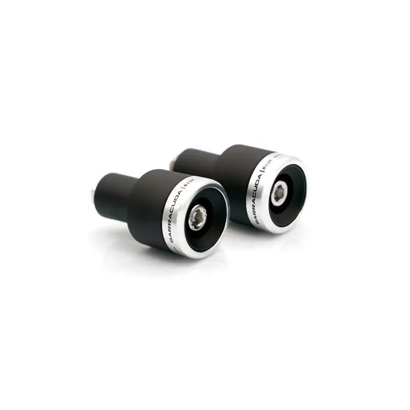 Barracuda Lenkerenden-Gewichte B-LUX universal schwarz-silber Abverkauf