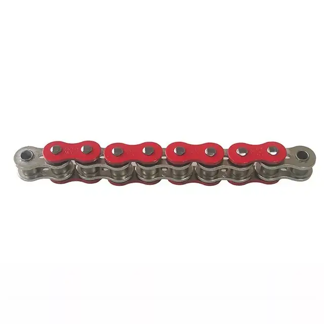 ENUMA MVXZ-2 525 Motorradkette rot 102 Glieder passend für Ducati ST2, ST3, Gilera GP800 Must-Have