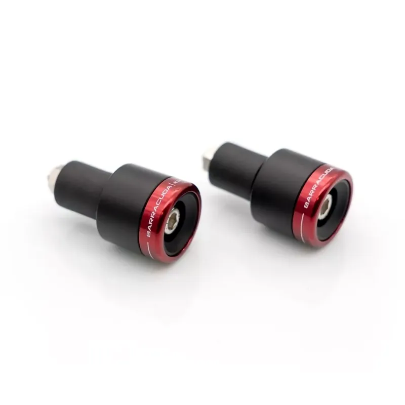 Top-Preis Barracuda Lenkerenden-Gewichte B-LUX universal schwarz-rot