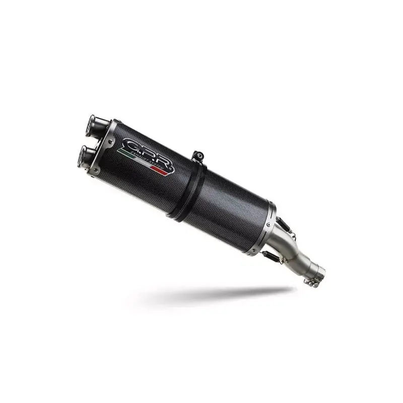 GPR Dual Poppy Homologated Slip-On Auspuff passend für BMW R 1250 GS Adventure 2021–2024 Abverkauf