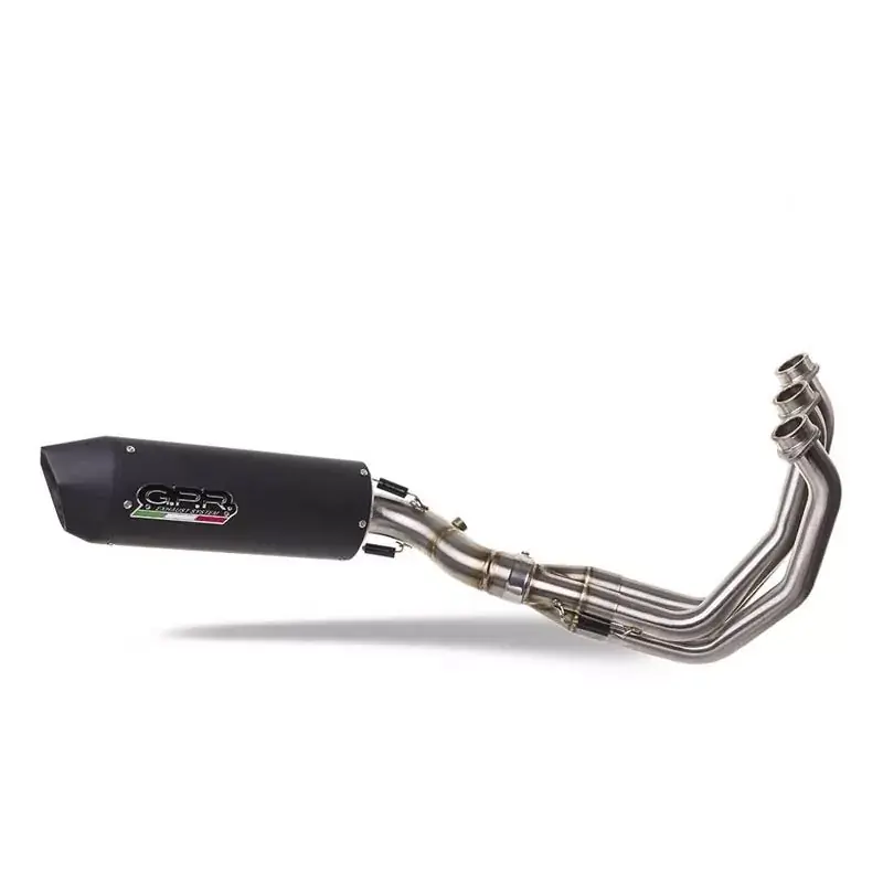 Solange Der Vorrat Reicht GPR Exhaust Furore Evo4 Nero passend für Yamaha MT-09 Tracer 900 2017–2020