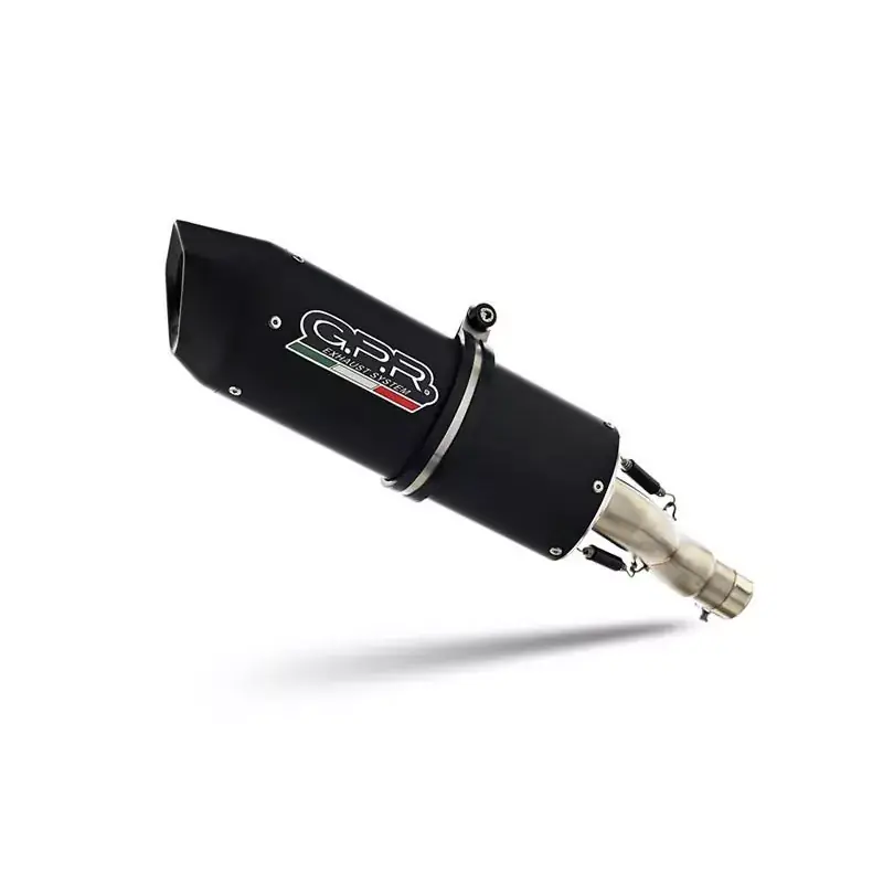 Sonderaktion GPR Furore Evo4 Nero Slip-On Auspuff passend für Kawasaki Versys-X 300 (2017-2021)