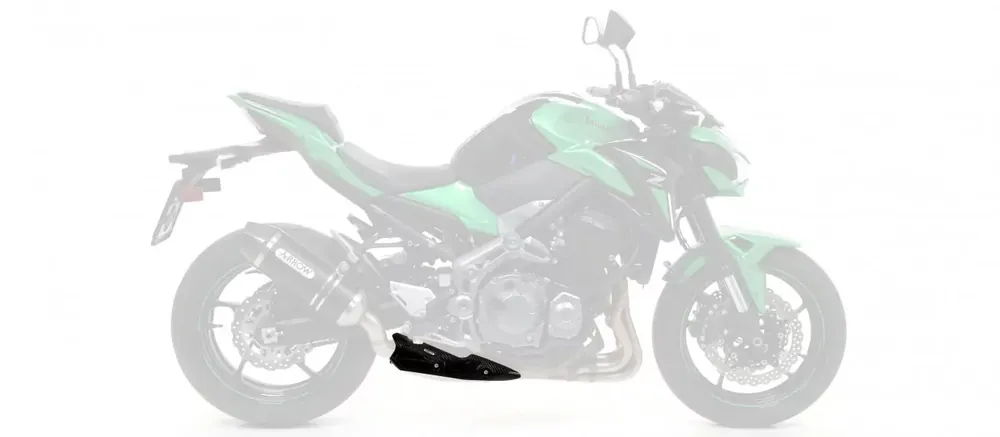 Arrow Carbon Hitzeschutz passend für Kawasaki Z900 Neue Ware