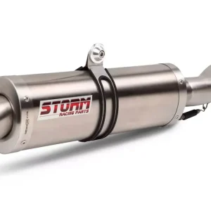 Abverkauf STORM by MIVV OVAL Endschalldämpfer passend für BMW F 800 S / ST (2006–2012)
