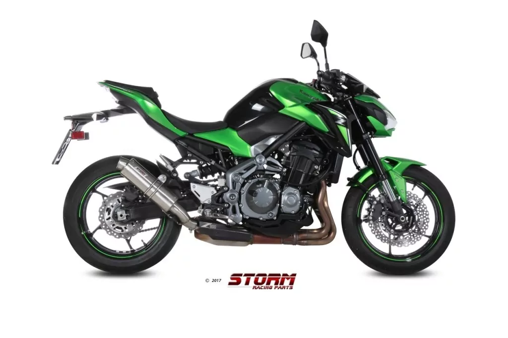 Storm by MIVV GP Endschalldämpfer passend für Kawasaki Z900 Solange Der Vorrat Reicht