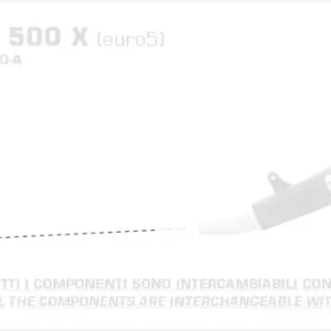 Versand Am Gleichen Tag Arrow Krümmer passend für Brixton CrossFire 500 X 2021