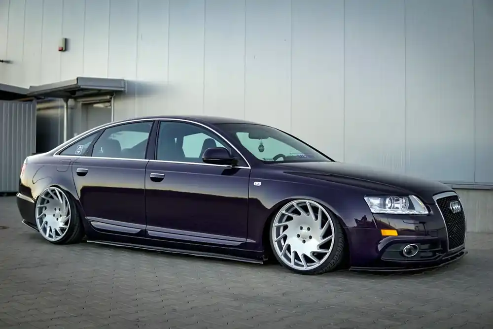 Aktuell Seitenschweller Ansatz passend für Audi A6 C6 S-Line FL Sedan