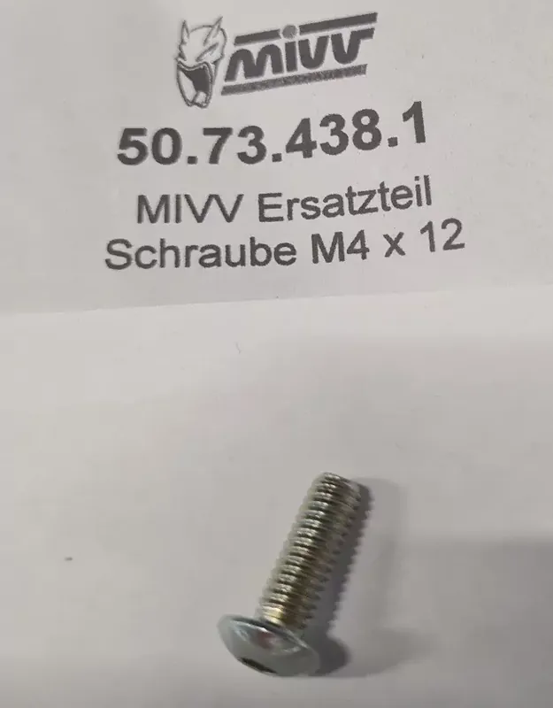 Sofort Bestellen MIVV Ersatzteil Schraube M4 x 12