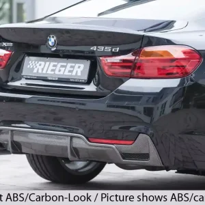 Sonderaktion Rieger Heckeinsatz passend für BMW 4er F36 Gran Coupé