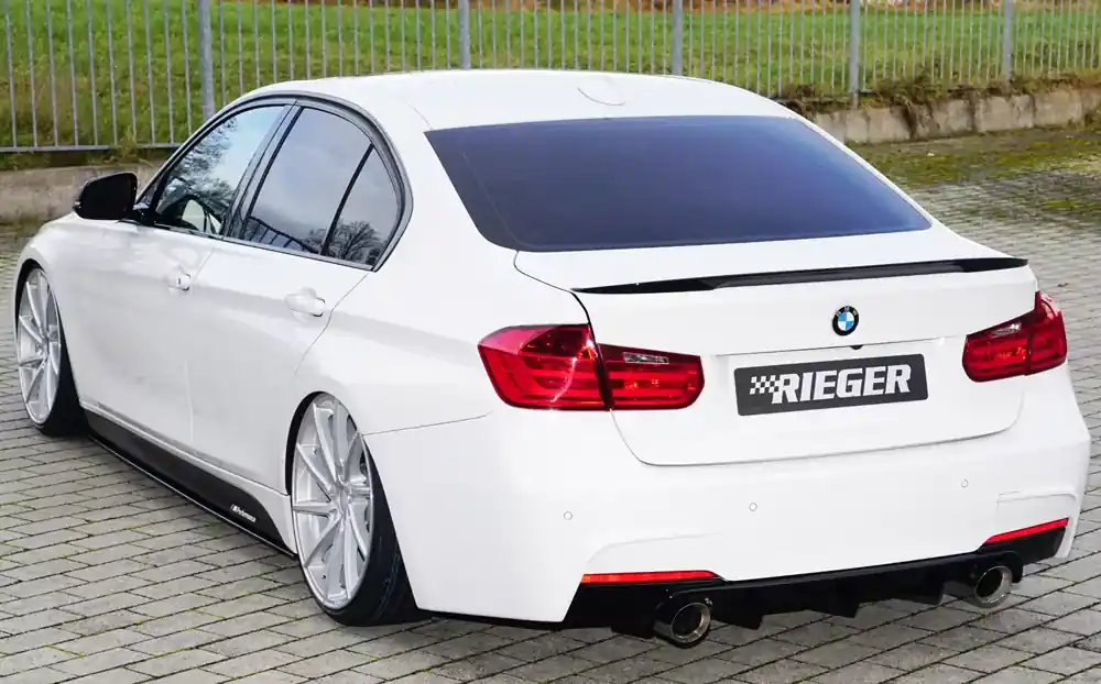 Nur Für Kurze Zeit Rieger Heckeinsatz passend für BMW 3er F30 Limousine (02/2012–06/2015)