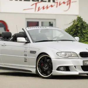 Schnäppchen Rieger Spoilerstoßstange (V2) passend für BMW 3er E46 Cabrio ab Facelift 02/2002