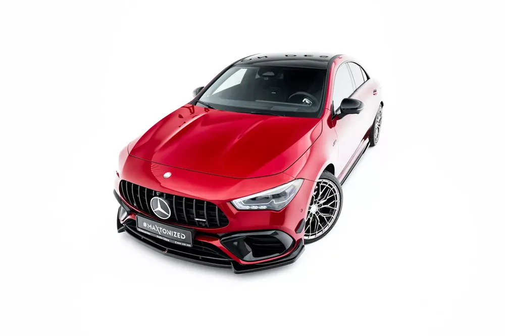 Front Ansatz V.5 passend für Mercedes-AMG CLA 45 Aero C118 Sichere Zahlung