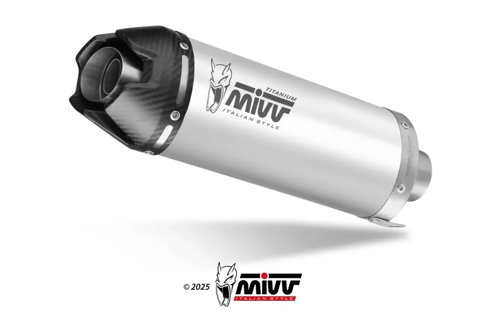 MIVV AK-1 Titan Komplettanlage passend für Yamaha Tracer 9 / GT / GT+ (ab 2025) Neue Ware