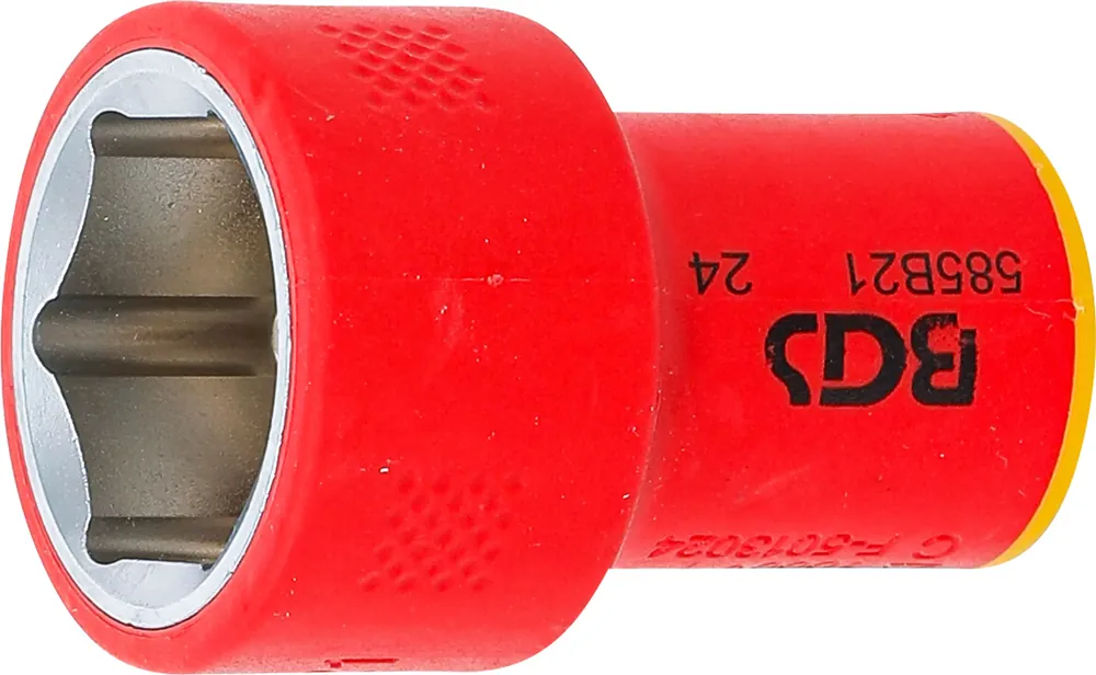 VDE-Steckschlüssel-Einsatz Sechskant SW 21 mm, 10 mm (3/8") Innenvierkant Sofort Bestellen