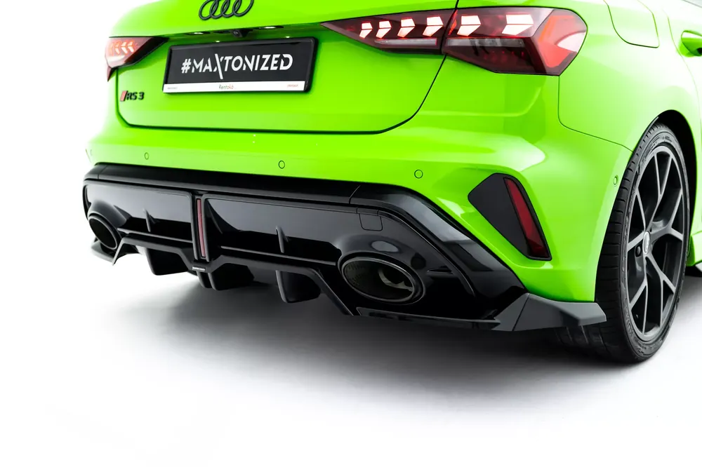 Mittlerer Cup Diffusor DTM Look passend für Audi RS3 Sportback 8Y Facelift Zertifiziert