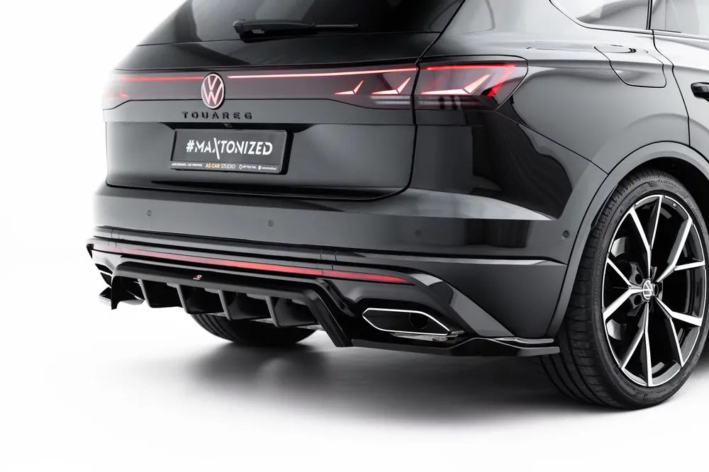 Mittlerer Cup Diffusor DTM Look passend für VW Touareg R-Line Mk3 Facelift Preisreduziert