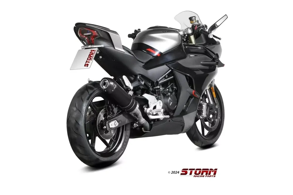 STORM by MIVV GP-C Endschalldämpfer passend für CF MOTO 450 SR 23‑24 Heißes Angebot