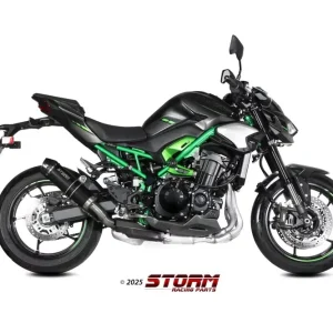 Direktkauf STORM by MIVV GP-C Endschalldämpfer Edelstahl Schwarz passend für Kawasaki Z 900 2025