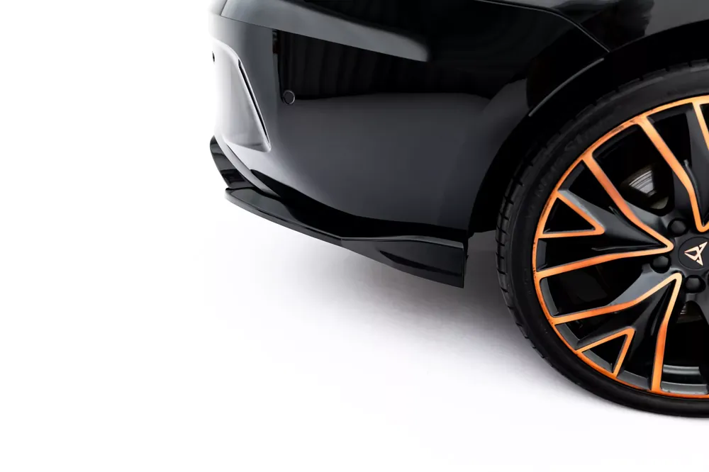 Heck Ansatz Flaps Diffusor V.6 passend für Cupra Leon ST Mk1 Facelift Sichere Zahlung