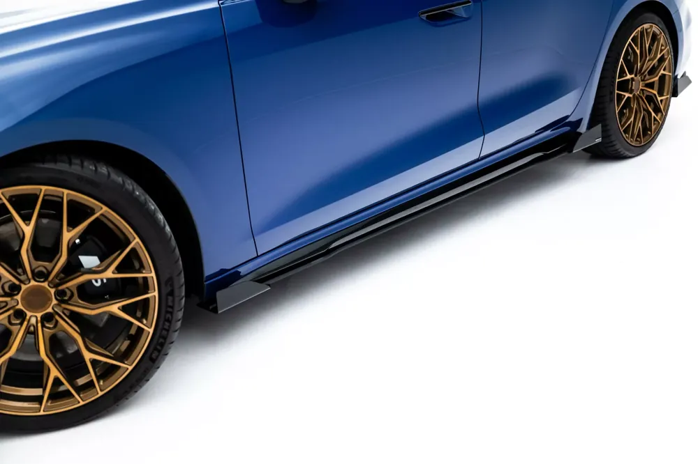 Nur Heute Street Pro Seitenschweller Ansatz + Flaps passend für Audi A5 S-Line / S5 Limousine / Avant B10