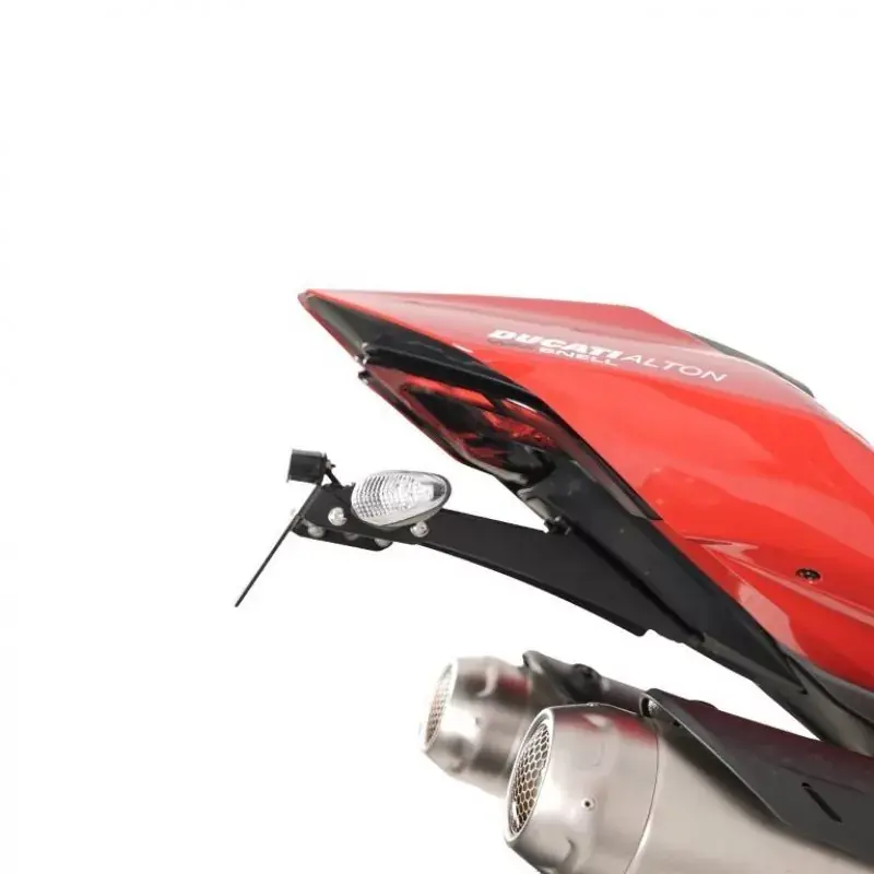 Rabatt R&G Premium Kennzeichenhalter SHORT EVO passend für Ducati Panigale V2 V4 ab 2025 und Streetfighter V2 V4 ab 2025