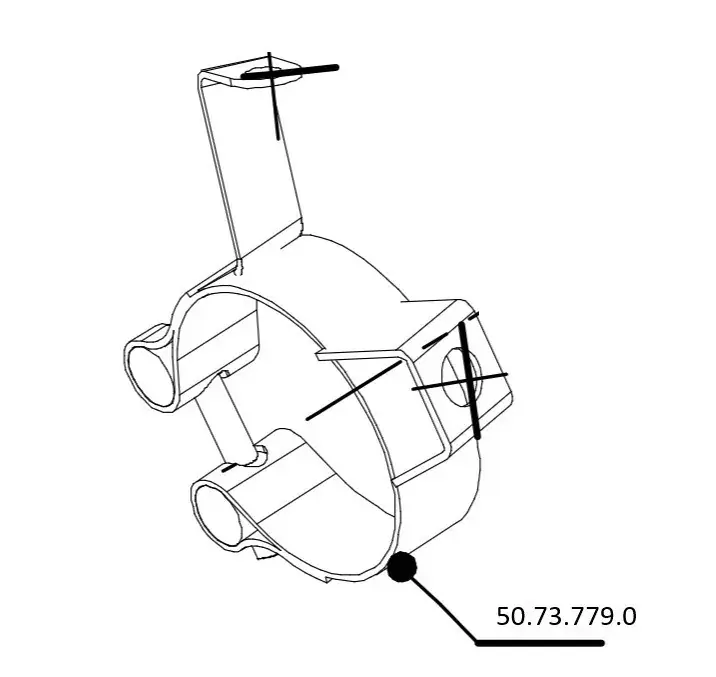 MIVV Schelle mit Halterung f. B.026 Expressversand