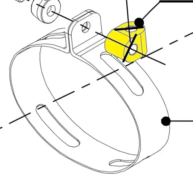 Sonderangebot MIVV Abstandshalter für Schelle