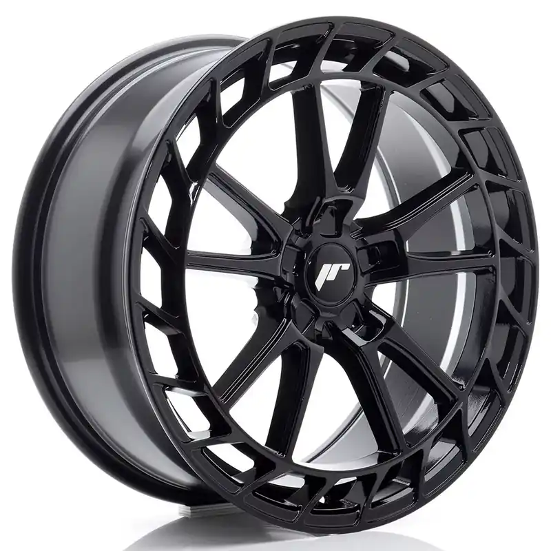 JR Wheels JR45 20x8,5 ET25-45 5H Blank Glossy Black Alufelge Finale Aktion