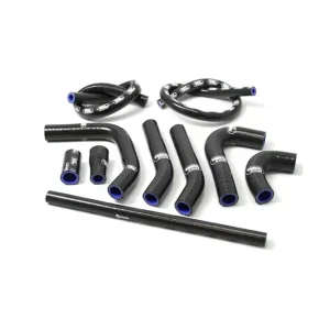 Jetzt Kaufen SAMCO SPORT Siliconschlauch Kit schwarz passend für KTM 660 Rally 2003-2006