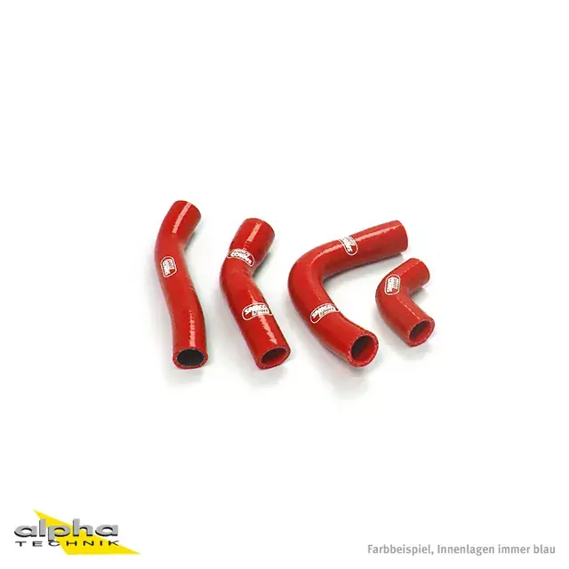 Geprüft SAMCO SPORT Siliconschlauch Kit rot passend für Yamaha TDM850 (1991–2001)
