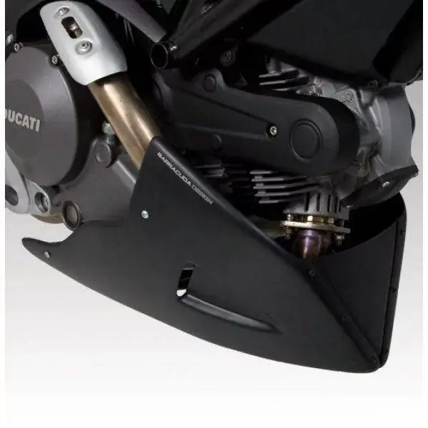 Saisonangebot Barracuda Bugspoiler AEROSPORT passend für Ducati Monster 696 / 796 schwarz unlackiert