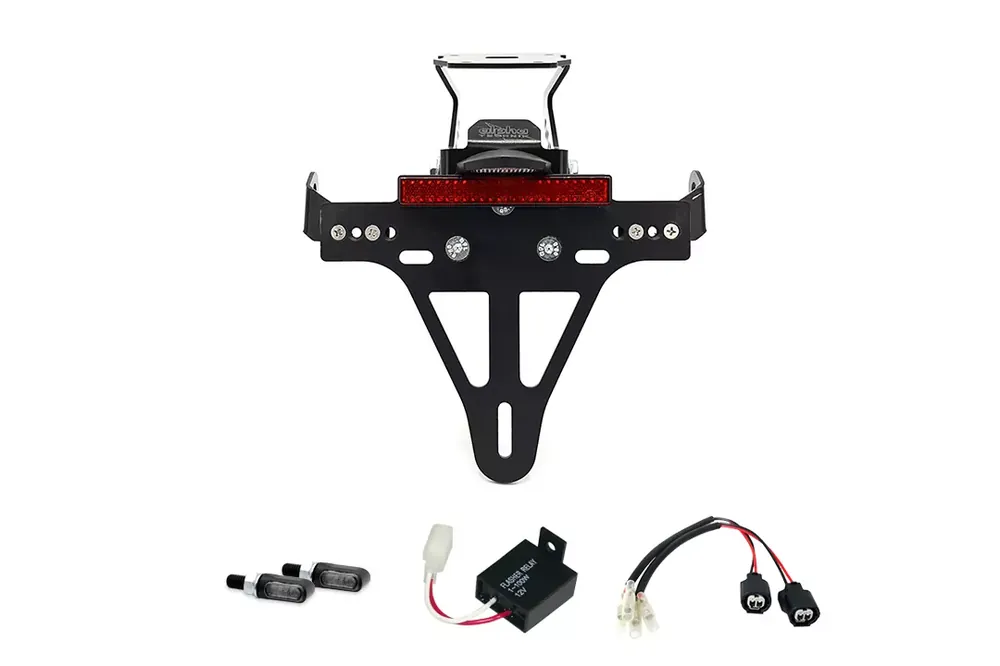 Kennzeichenhalter-Blinker-Kit MLED passend für Kawasaki Z900RS (Hinten) Kracherpreis