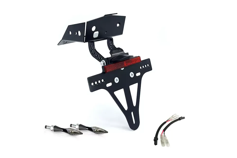 Super-Preis alpha Technik Kennzeichenhalter-Blinker-Kit X-LED passend für KTM 690 SMC R