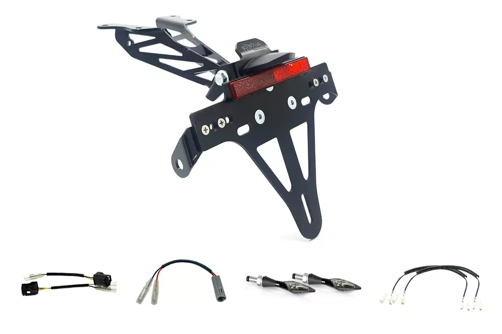 Aktuell alpha Technik Kennzeichenhalter-Blinker-Kit X-LED passend für Yamaha Tracer 700 ab 2020