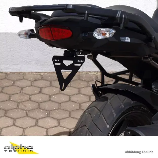 alpha Technik Kennzeichenhalter passend für Kawasaki Versys 1000 (2012-2016) Angebot