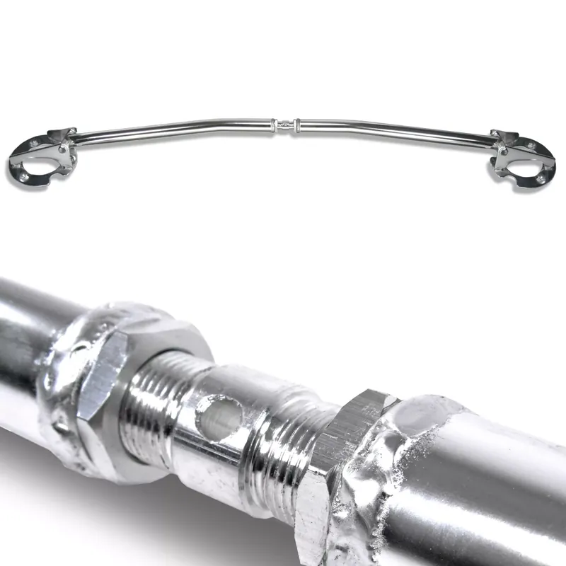 Aluminium Domstrebe verstellbar passend für BMW 5er E39 (6 & 8 Zylinder, Bj. 1995–2004) Expressversand